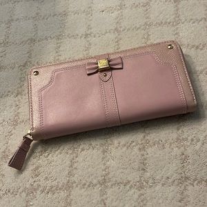 Samantha Thavasa Pink Leather Wallet